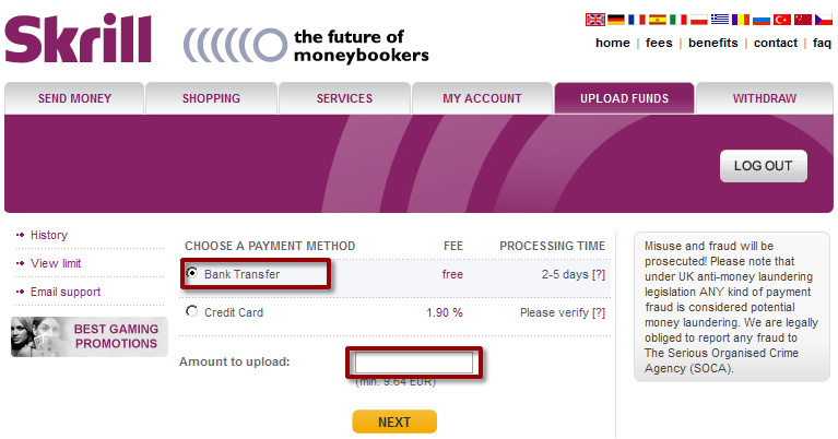 How To Withdraw Money From Skrill To My Bank Account - moneybookers
